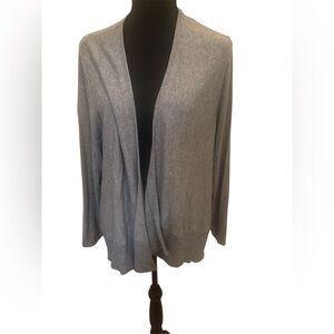 J. Jill Classic Gray Women's Cardigan